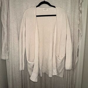 Cream cardigan